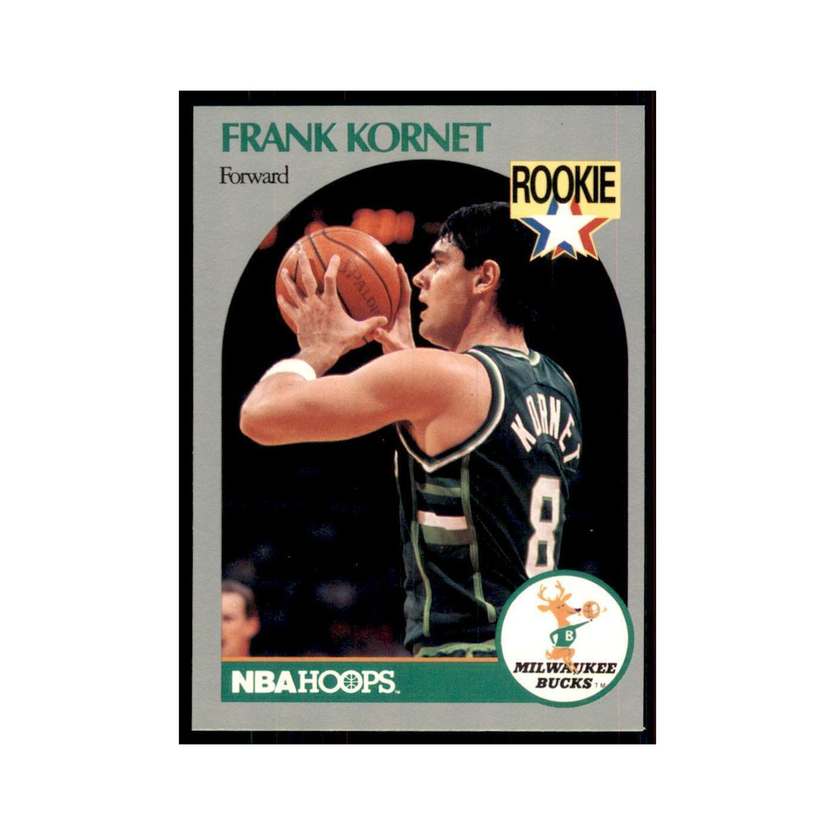 1990 NBA Hoops Frank Kornet RC Basketball Cards #176