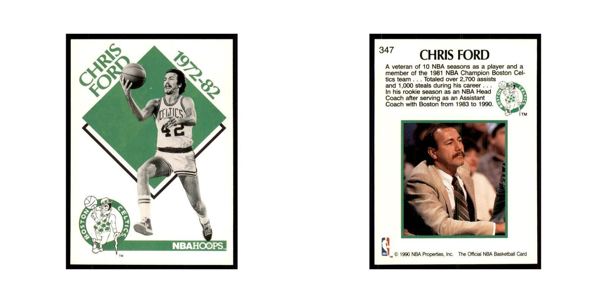 1990 NBA Hoops Chris Ford Basketball Cards #347