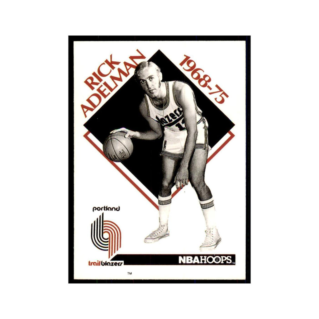 1990 NBA Hoops Rick Adelman Basketball Cards #353