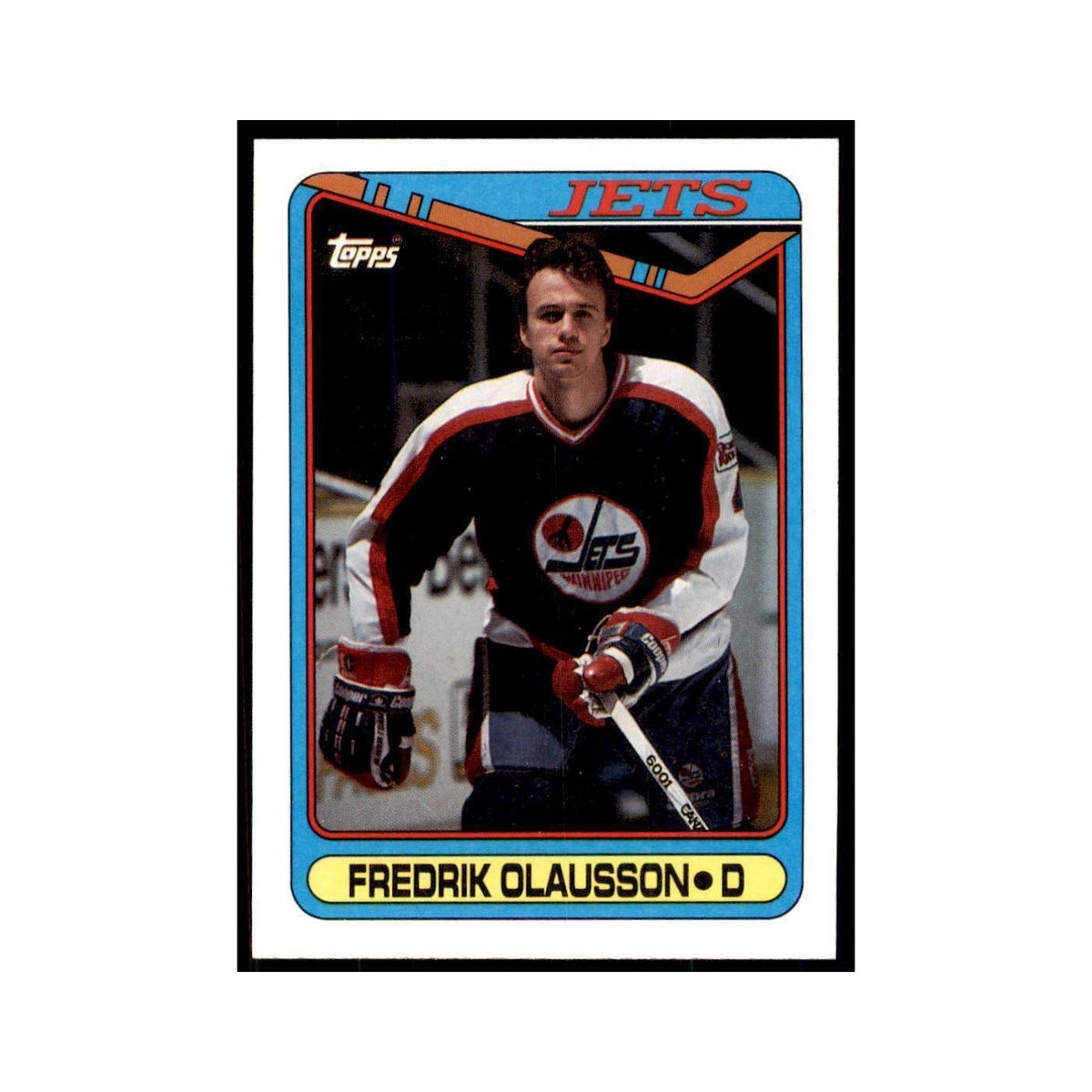 1990 Topps Fredrik Olausson Hockey Cards #242