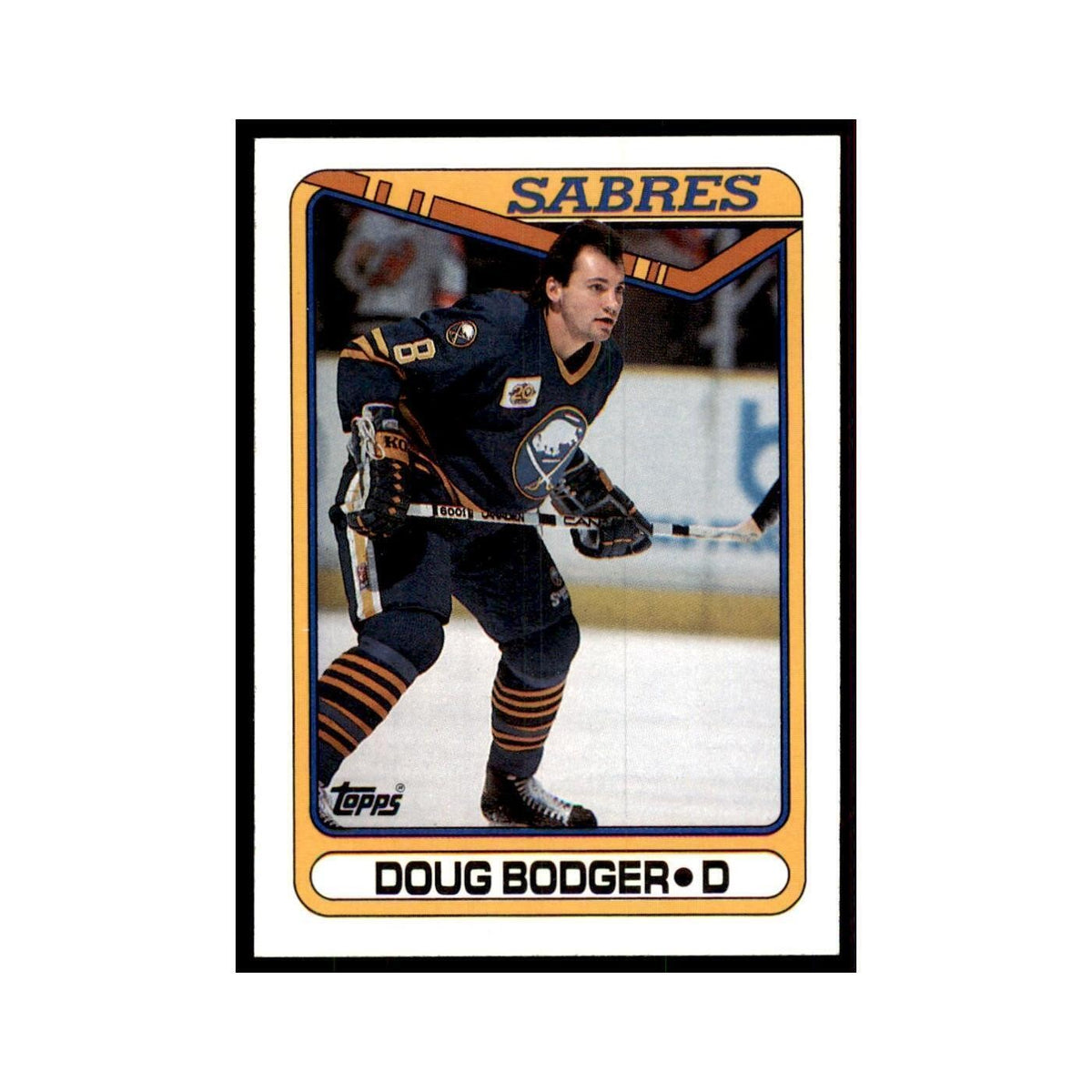 1990 Topps Doug Bodger Hockey Cards #282