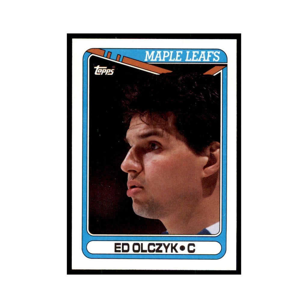 1990 Topps Ed Olczyk Hockey Cards #206