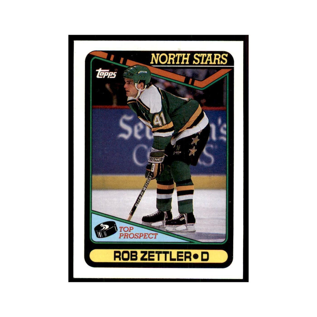 1990 Topps Rob Zettler Hockey Cards #289