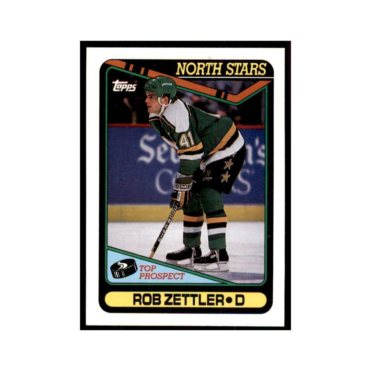 1990 Topps Rob Zettler Hockey Cards #289