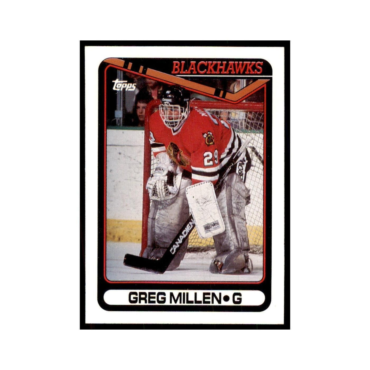 1990 Topps Greg Millen Hockey Cards #335