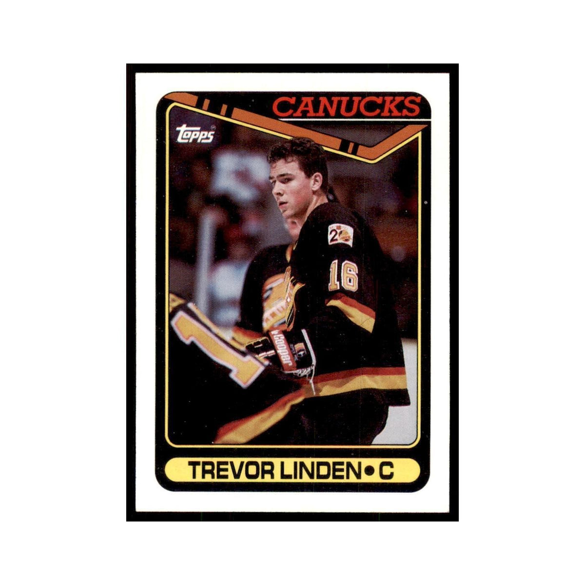 1990 Topps Trevor Linden Hockey Cards #225