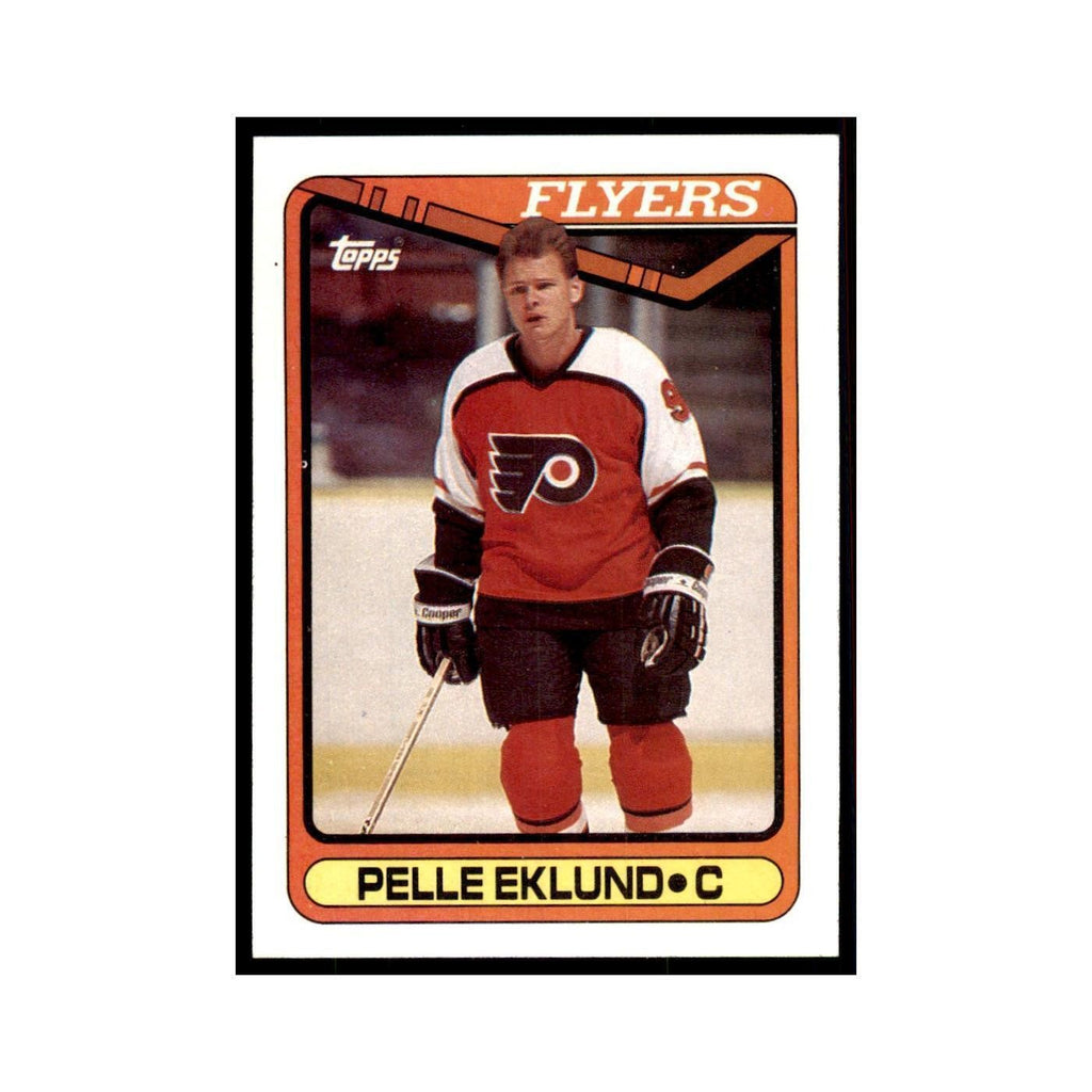 1990 Topps Pelle Eklund Hockey Cards #254