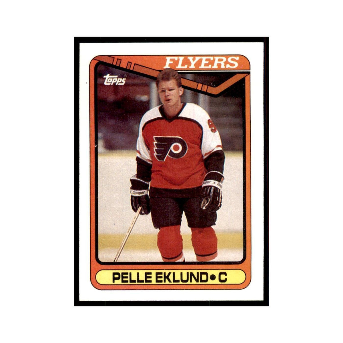 1990 Topps Pelle Eklund Hockey Cards #254