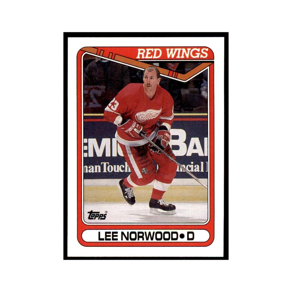 1990 Topps Lee Norwood Hockey Cards #285