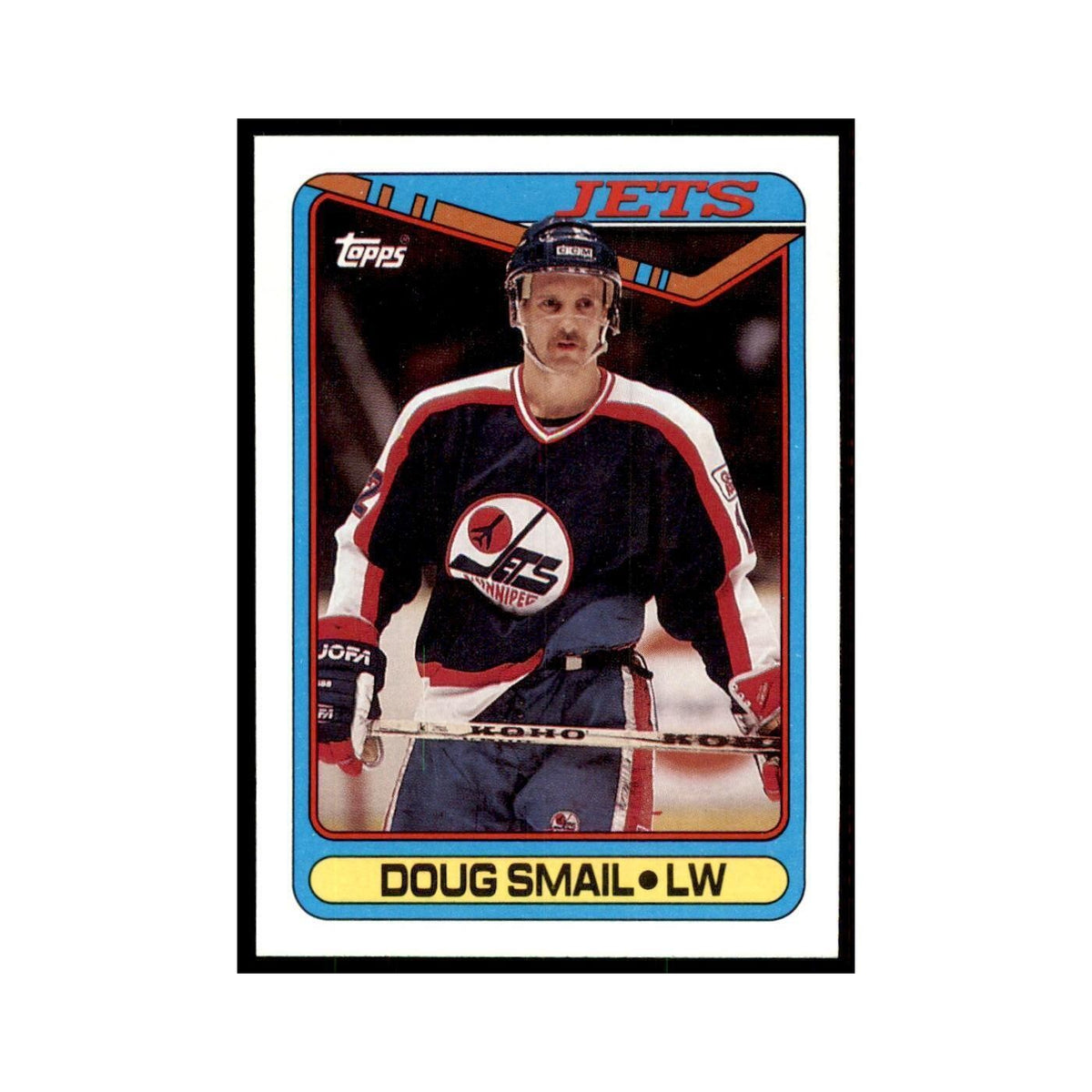 1990 Topps Doug Small Hockey Cards #268