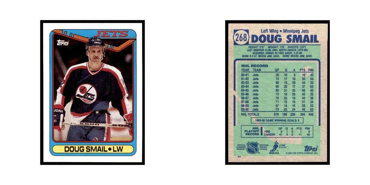 1990 Topps Doug Small Hockey Cards #268