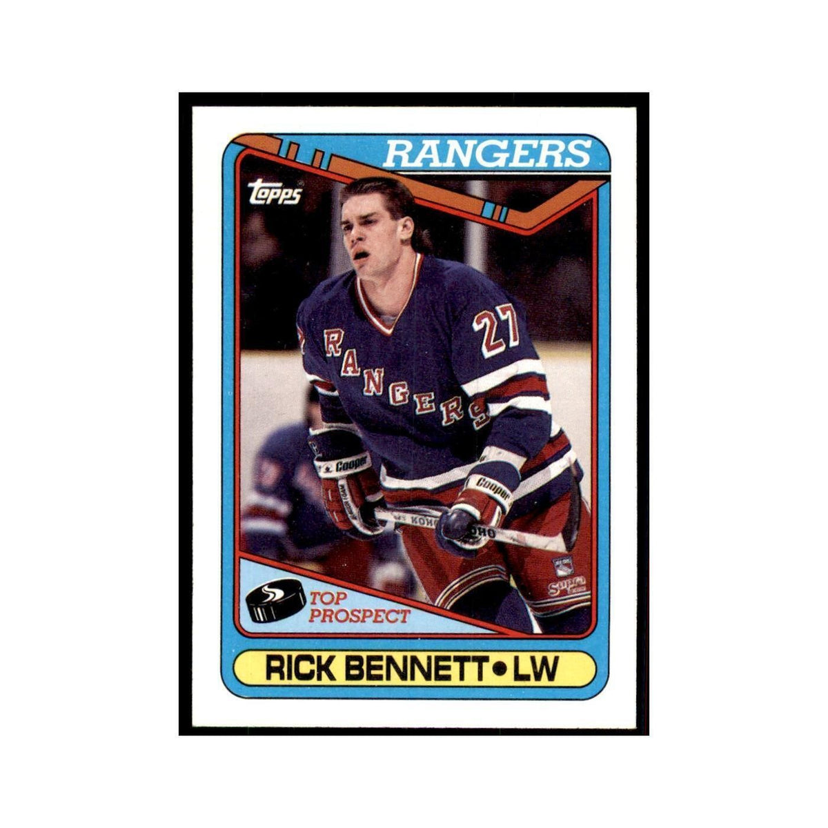 1990 Topps Rick Bennett Hockey Cards #252