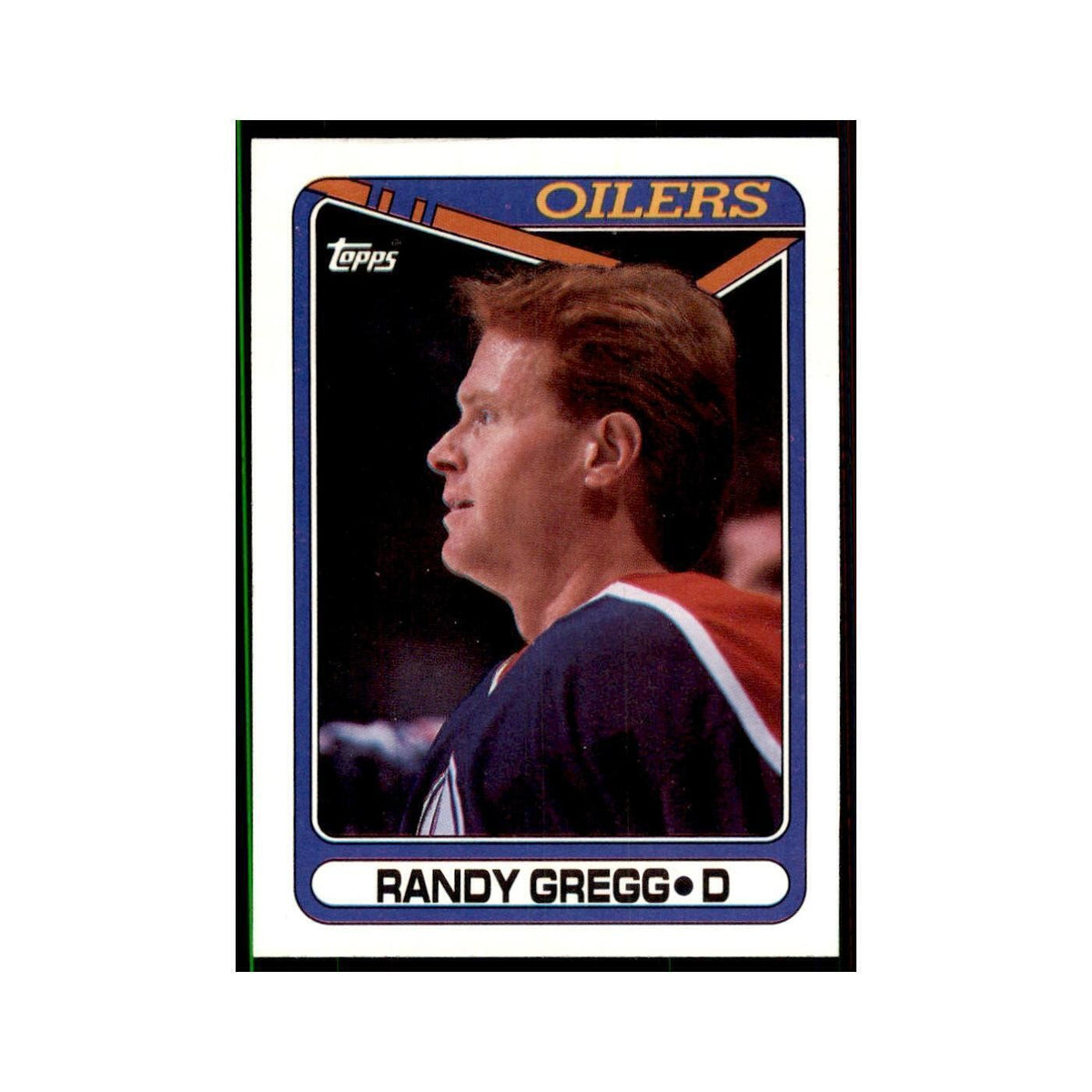 1990 Topps Randy Gregg Hockey Cards #275
