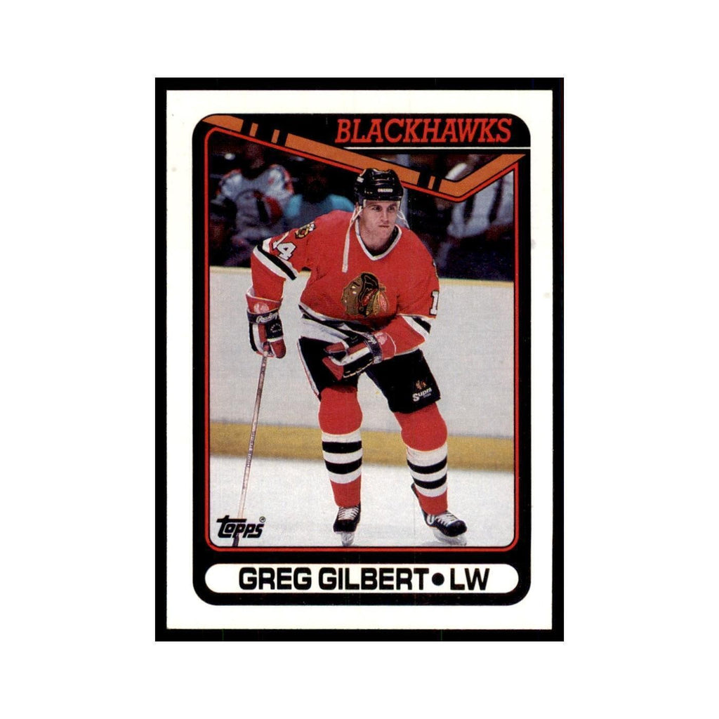 1990 Topps Greg Gilbert Hockey Cards #255