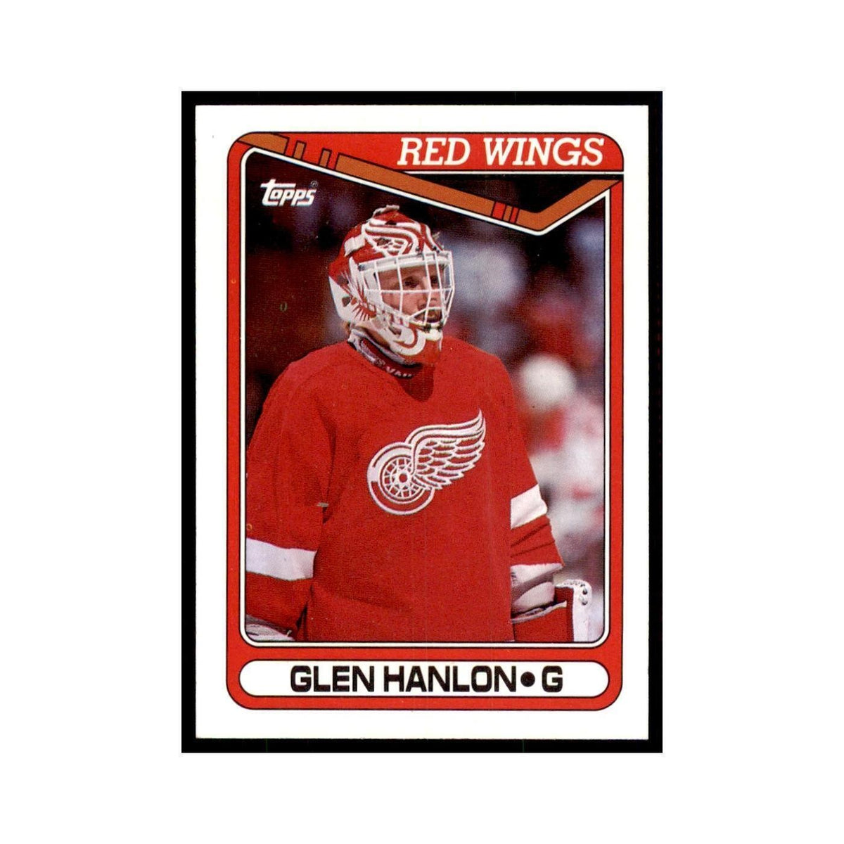 1990 Topps Glen Hanlon Hockey Cards #266