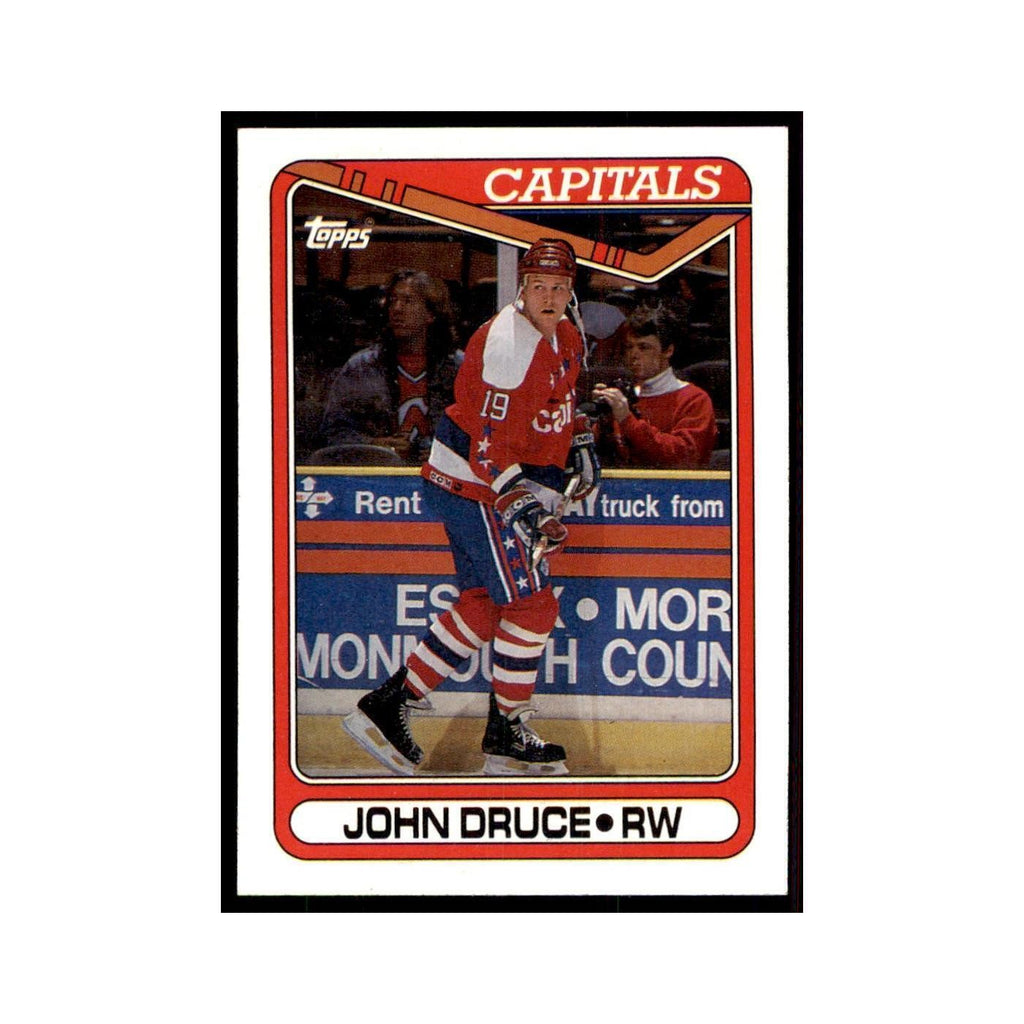1990 Topps John Druce Hockey Cards #298