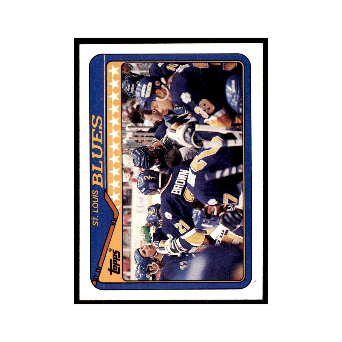 1990 Topps St. Louis Blues Hockey Cards #220