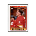 1990 Topps Dana Murzyn Hockey Cards #304