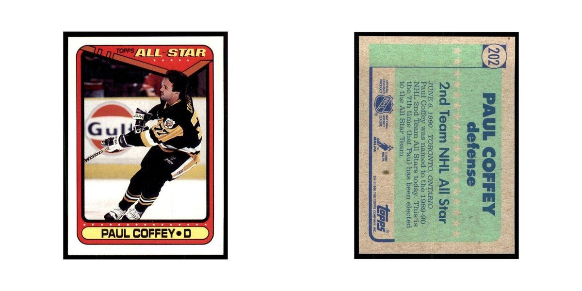 1990 Topps Paul Coffy Hockey Cards #202