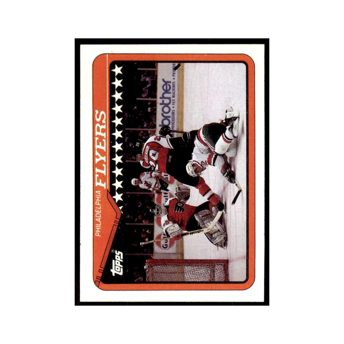 1990 Topps Philadelphia Flyers Hockey Cards #80