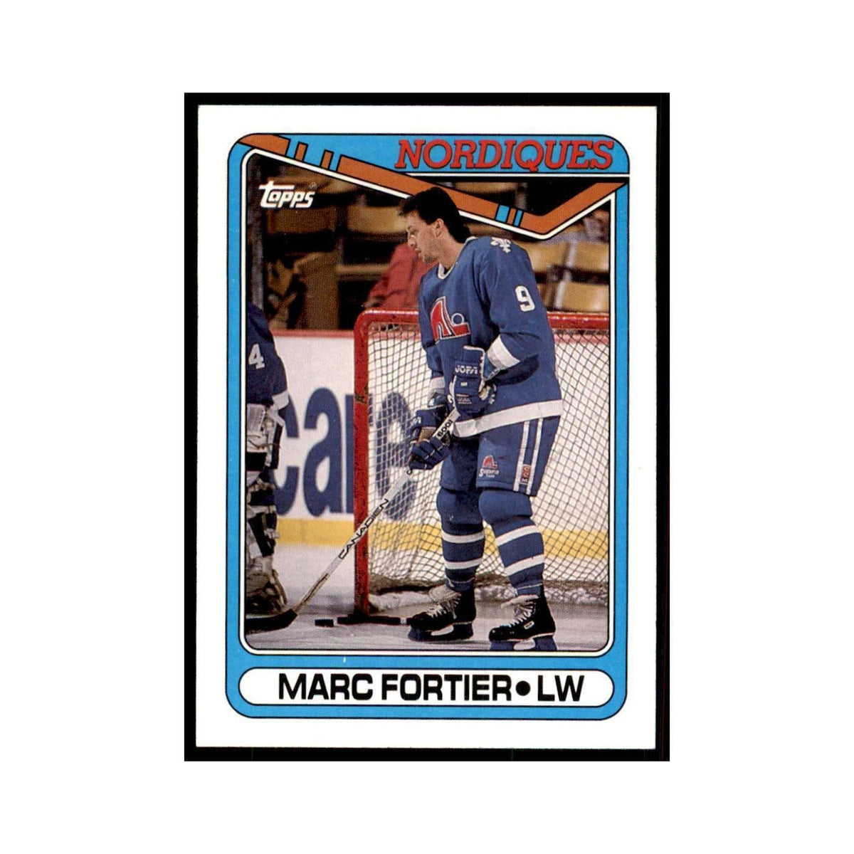 1990 Topps Marc Fortier Hockey Cards #176