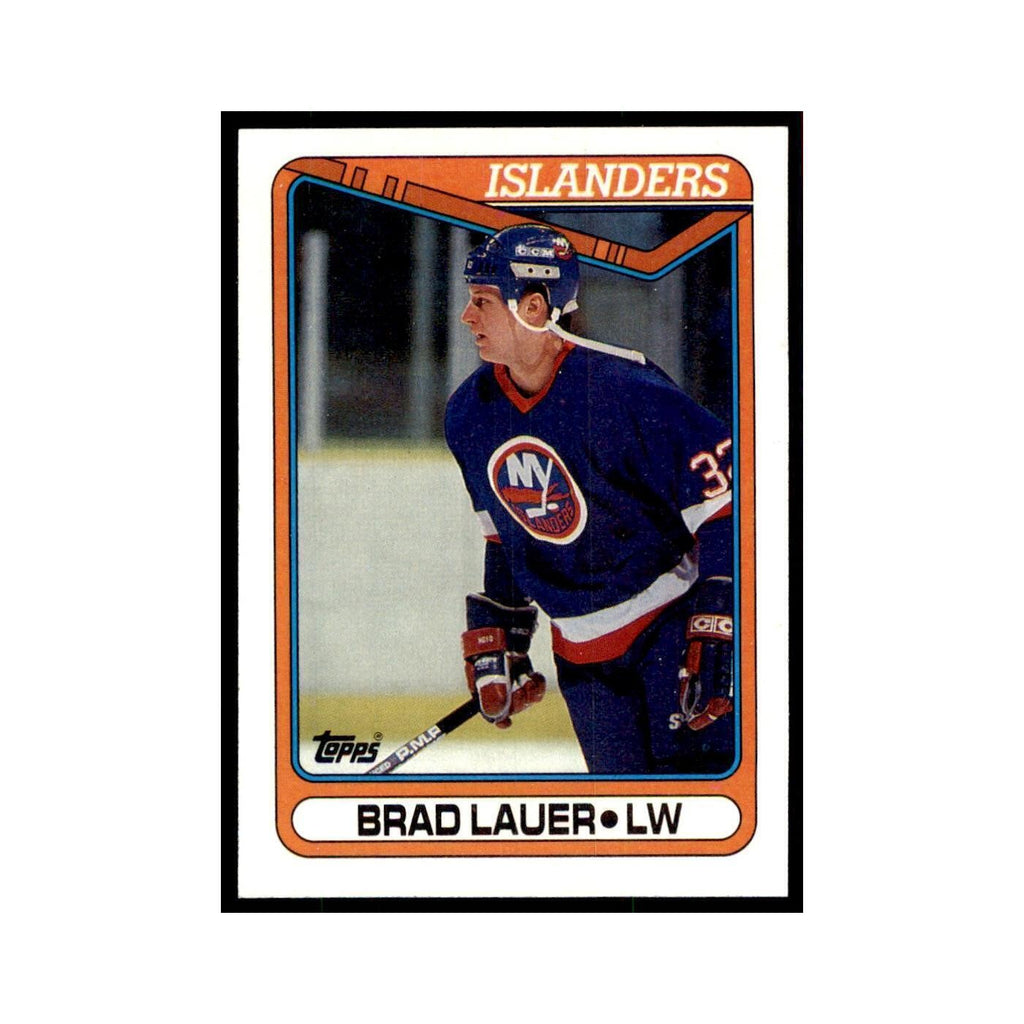 1990 Topps Brad Lauer Hockey Cards #217
