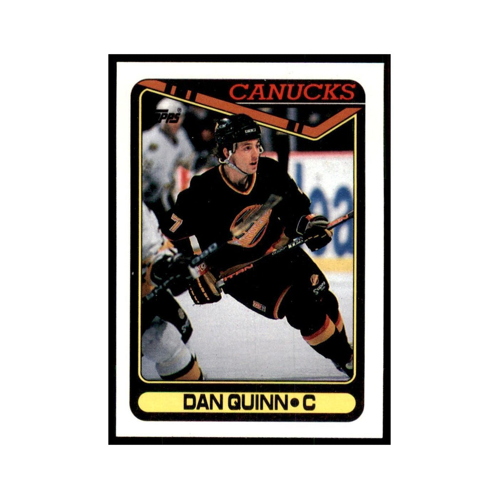 1990 Topps Dan Quinn Hockey Cards #272