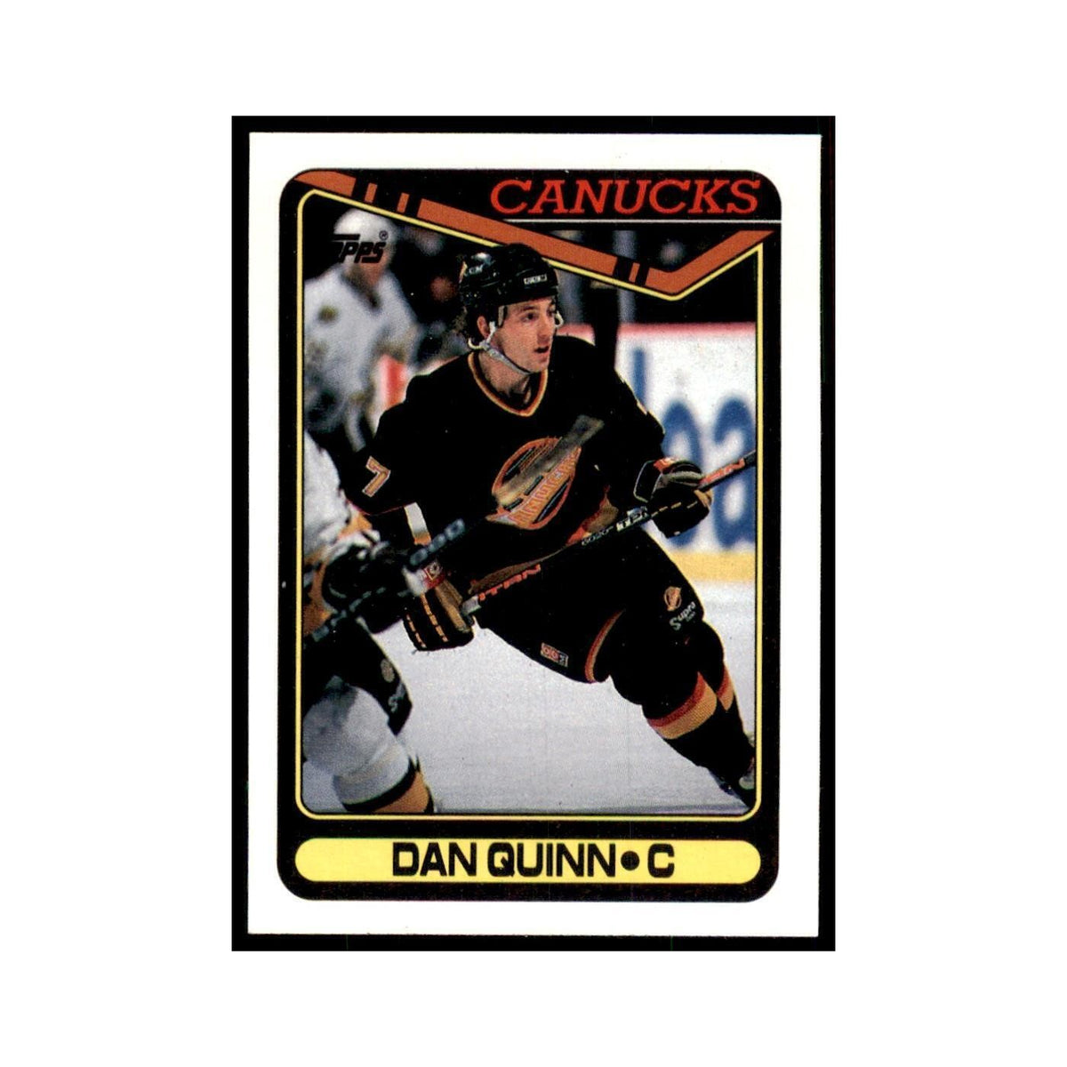 1990 Topps Dan Quinn Hockey Cards #272
