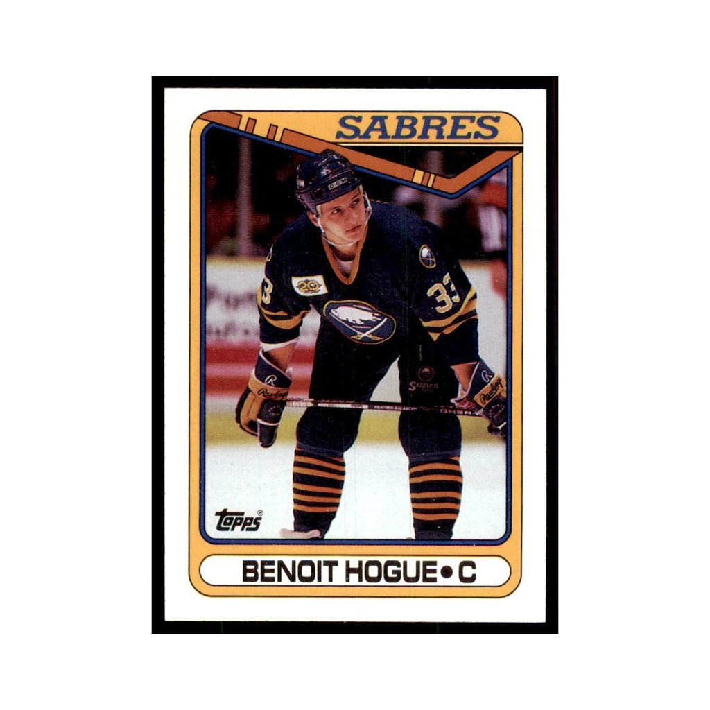 1990 Topps Benoit Hogue Hockey Cards #215