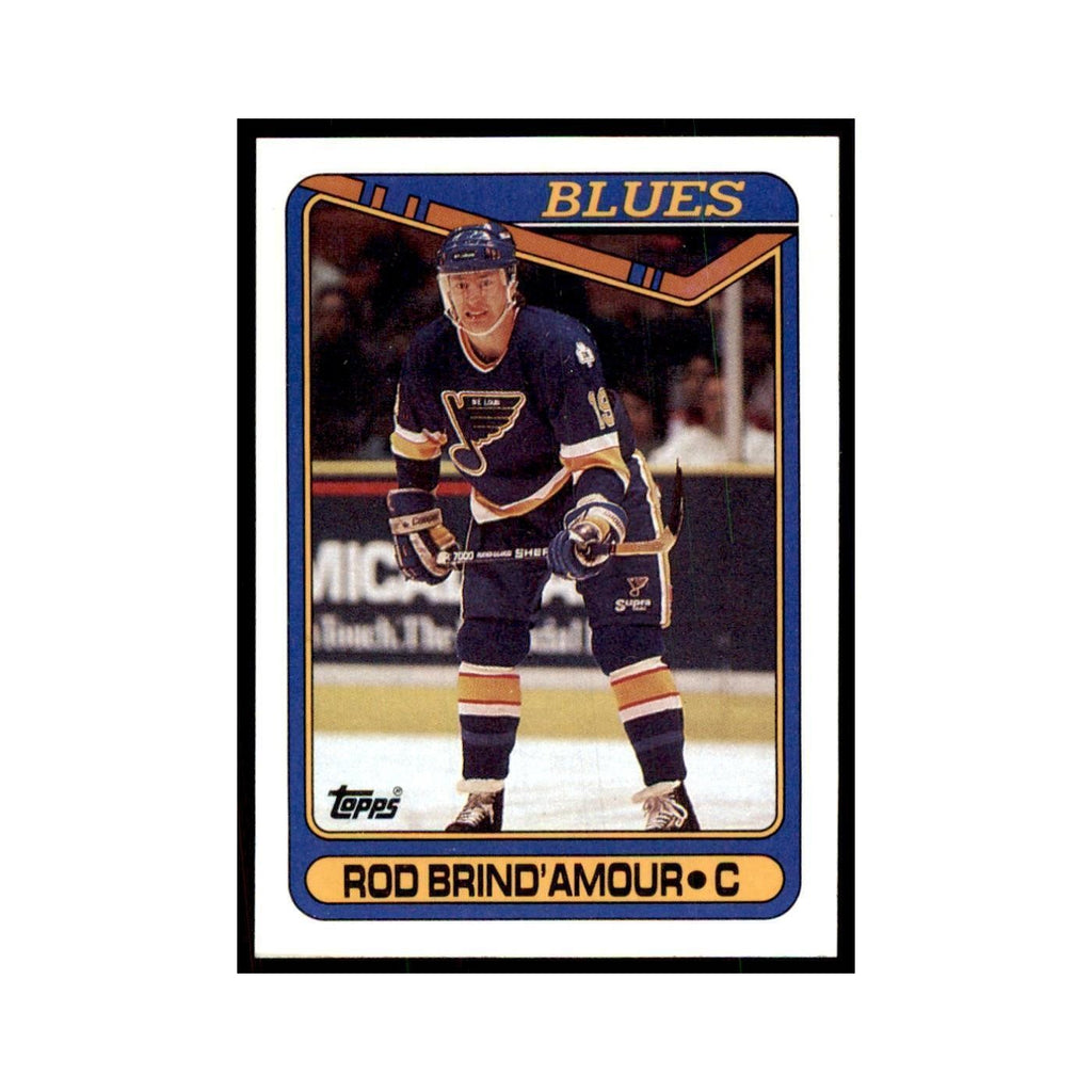 1990 Topps Rod Brind'Amour Hockey Cards #332