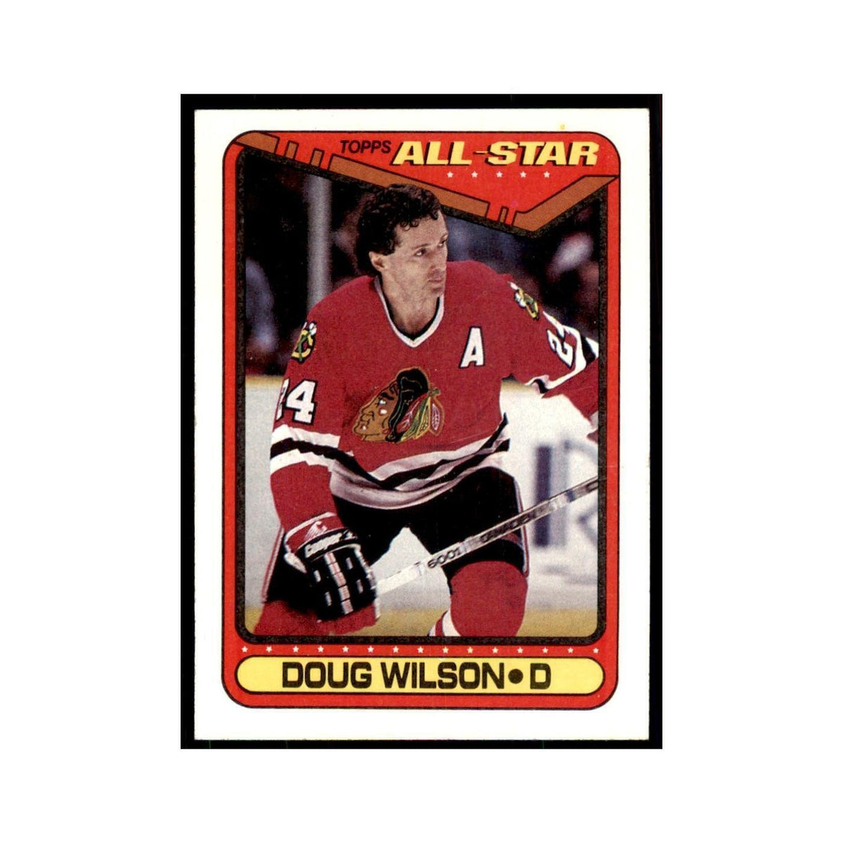 1990 Topps Doug Wilson Hockey Cards #203