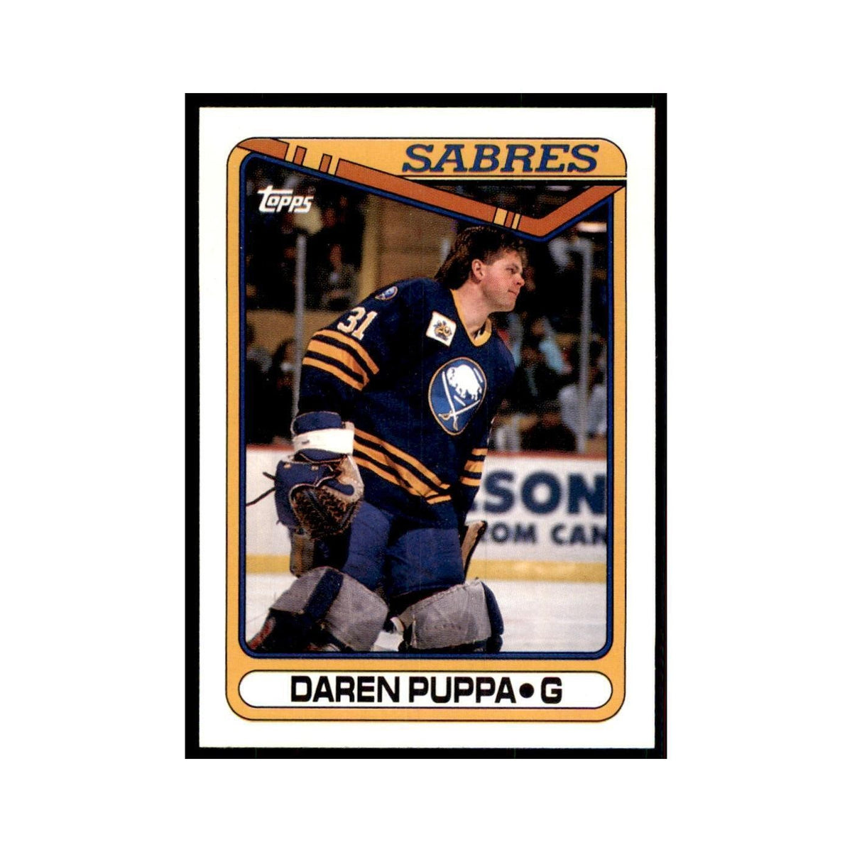 1990 Topps Daren Puppa Hockey Cards #238