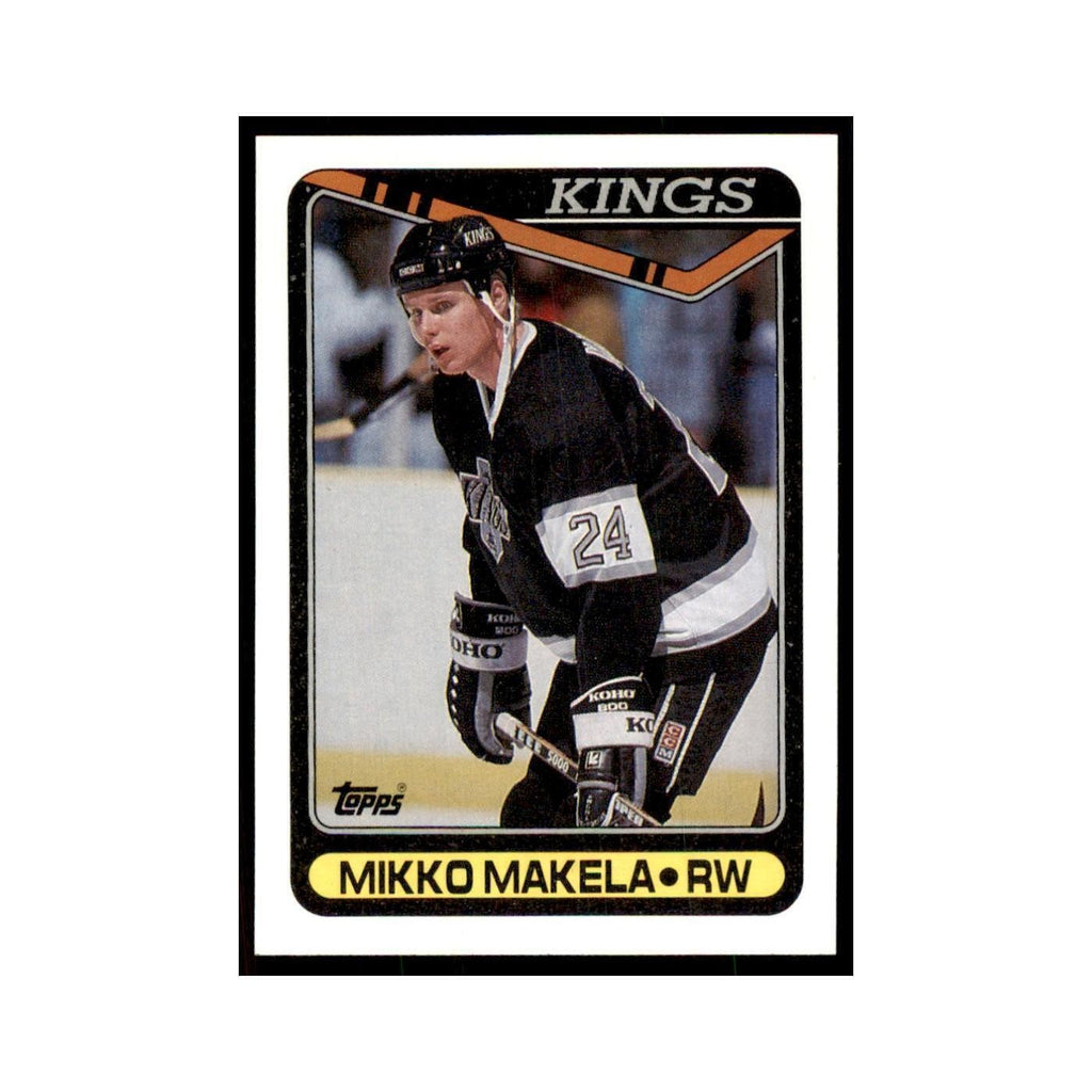 1990 Topps Mikko Makela Hockey Cards #229