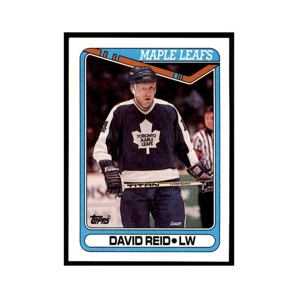1990 Topps David Reid Hockey Cards #290