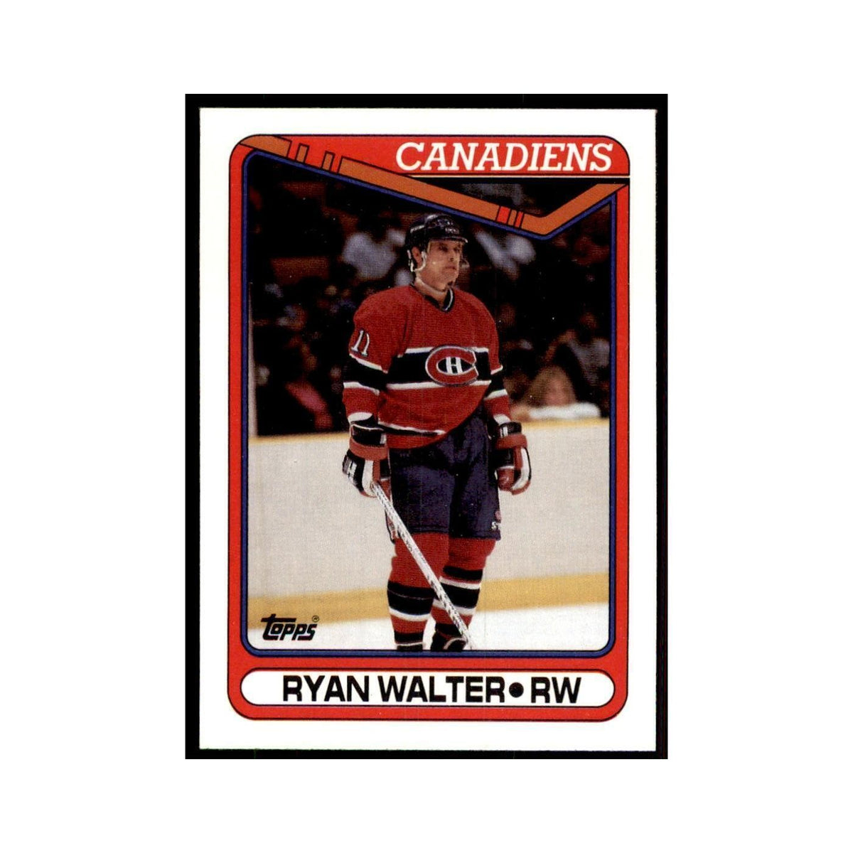 1990 Topps Ryan Walter Hockey Cards #296