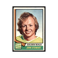 1974 O-Pee-Chee John Stewart RC (Damaged) California Golden Seals #175