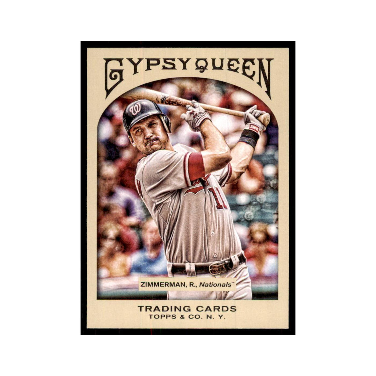 2011 Topps Gypsy Queen Ryan Zimmerman Nationals #172