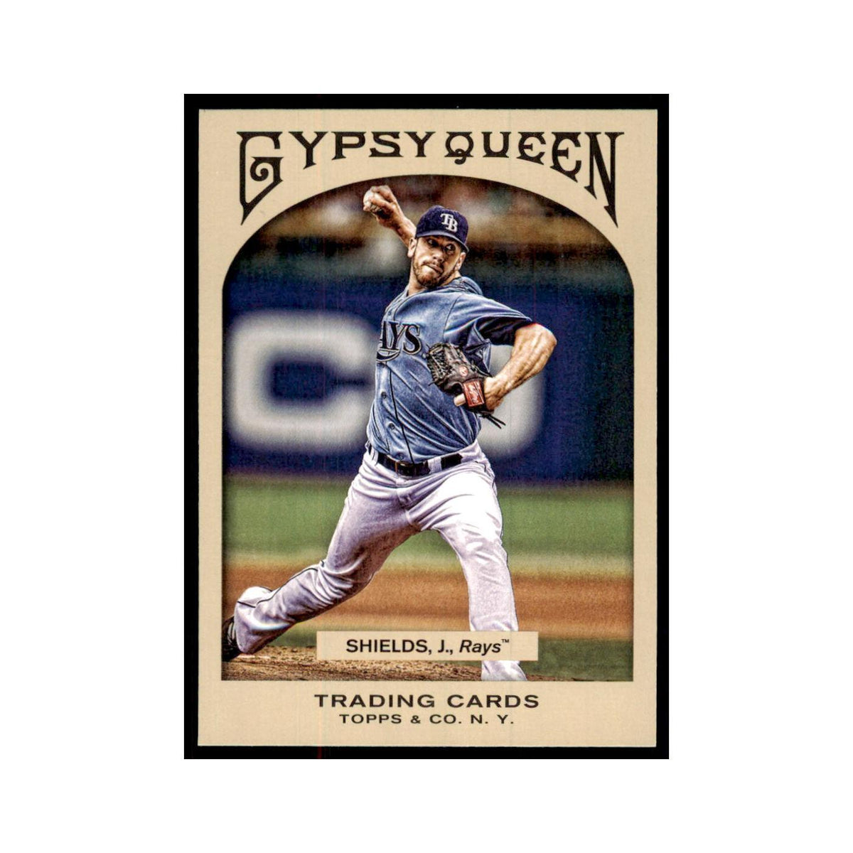 2011 Topps Gypsy Queen James Shields Rays #199