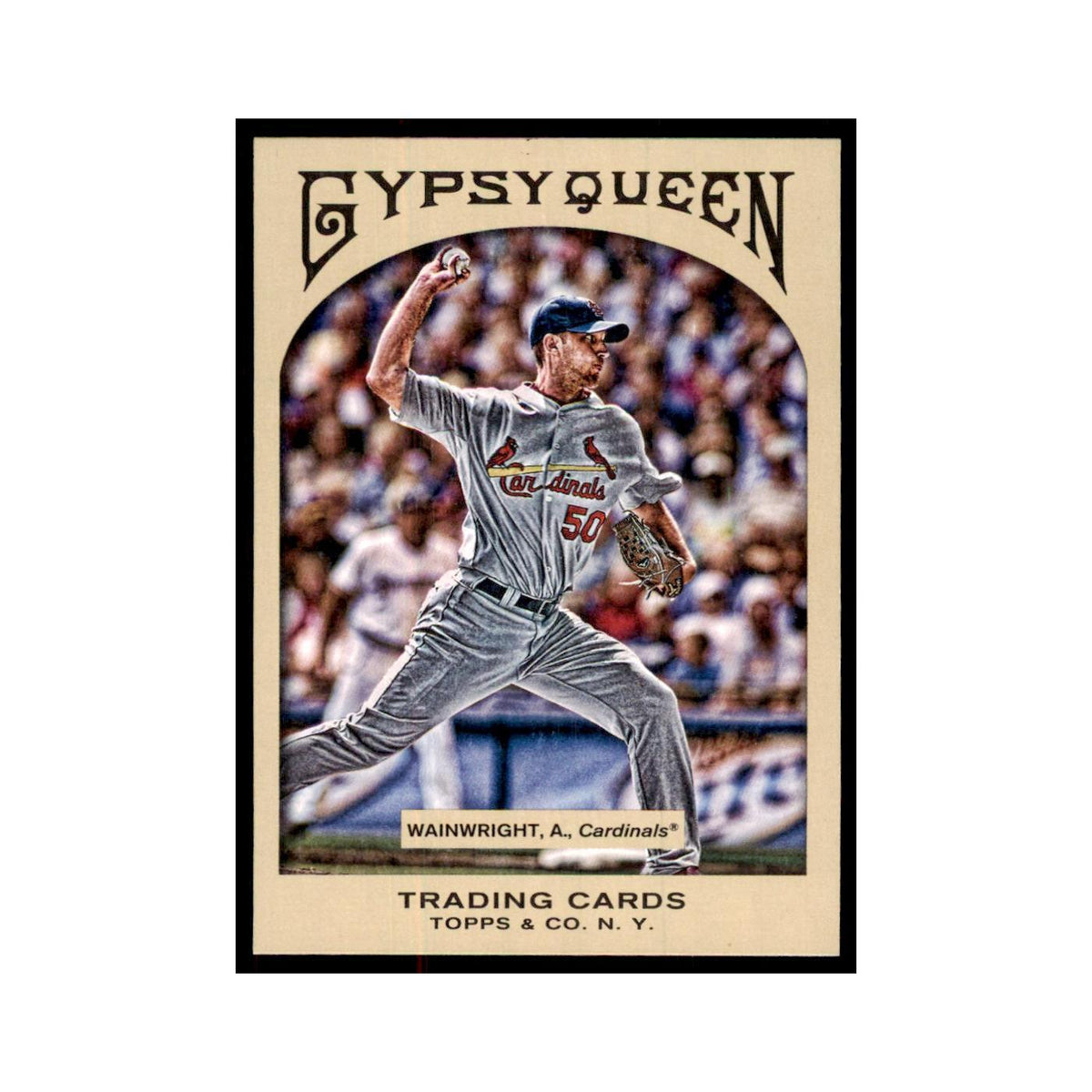 2011 Topps Gypsy Queen Adam Wainwright Cardinals #202
