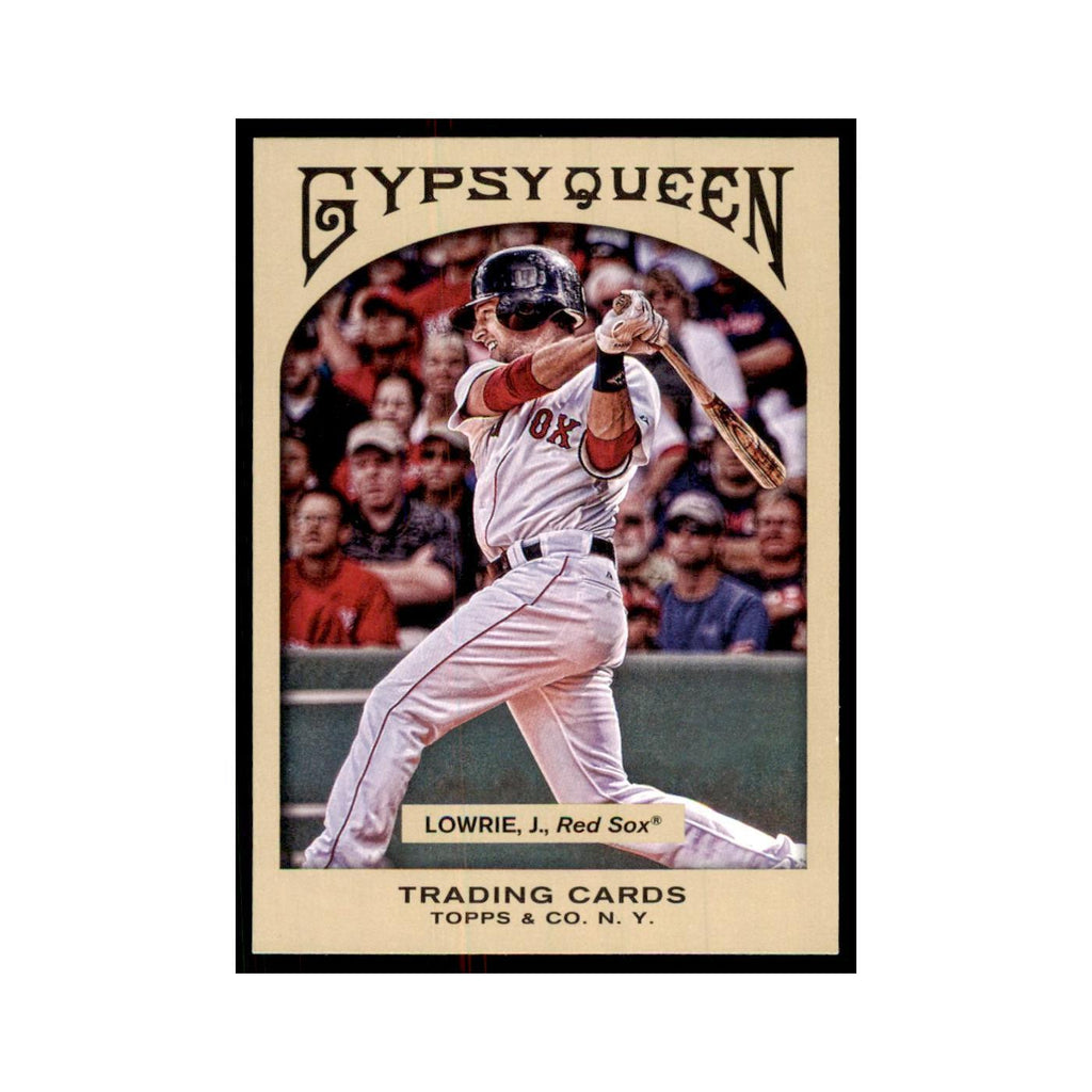 2011 Topps Gypsy Queen Jed Lowrie Red Sox #284