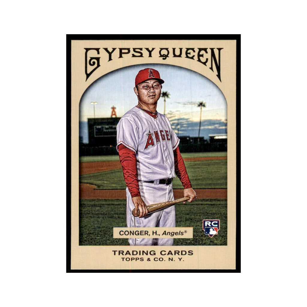 2011 Topps Gypsy Queen Hank Conger RC Angels #245