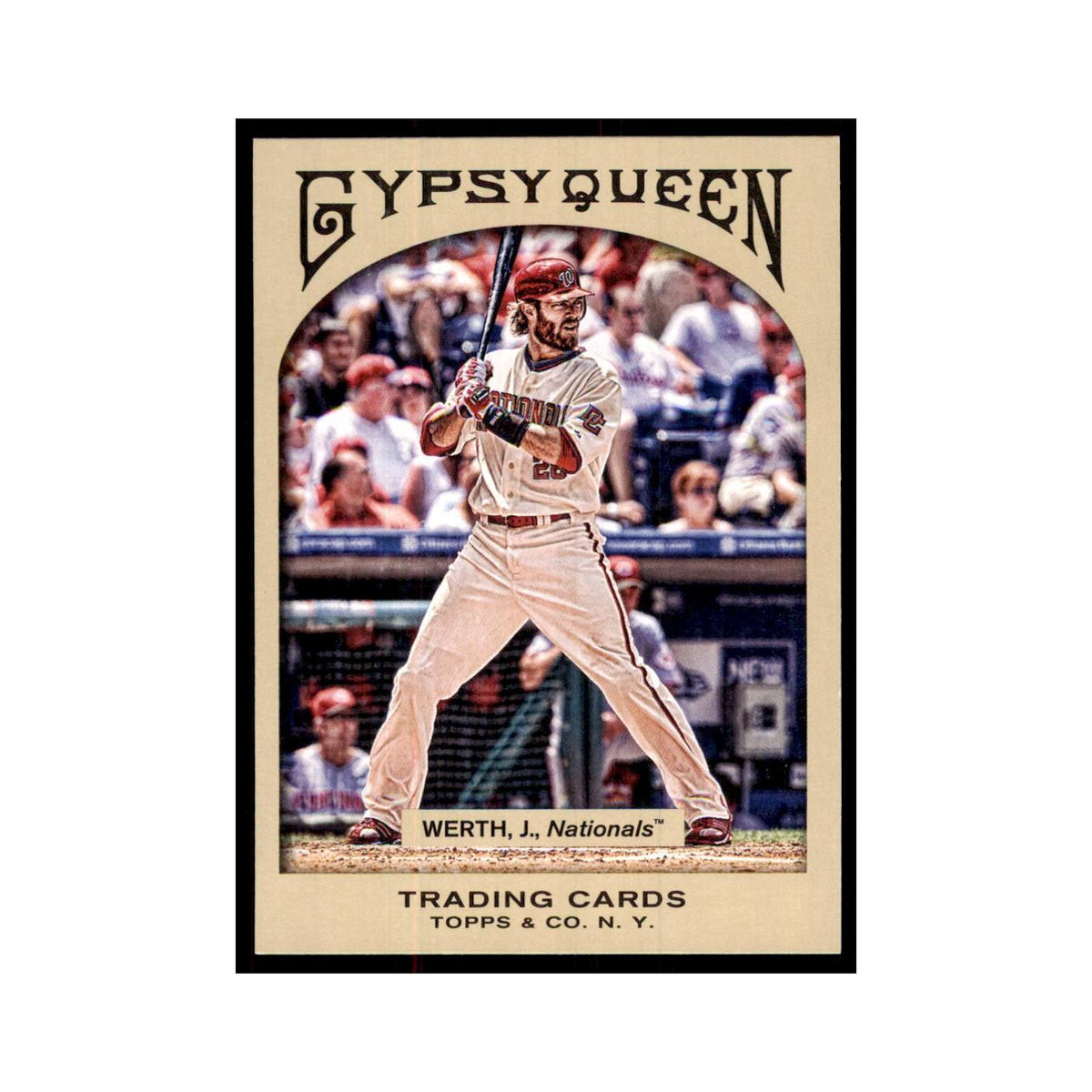 2011 Topps Gypsy Queen Jayson Werth Nationals #198
