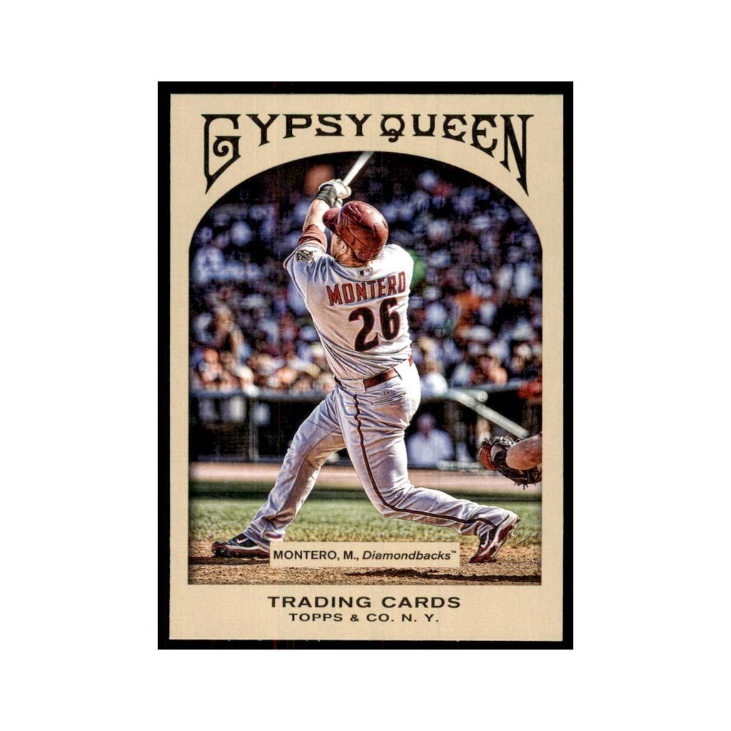 2011 Topps Gypsy Queen Miguel Montero Diamondbacks #160