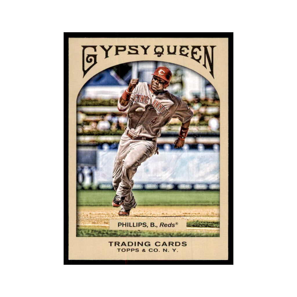 2011 Topps Gypsy Queen Brandon Phillips Reds #254