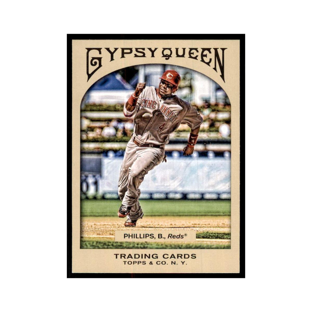 2011 Topps Gypsy Queen Brandon Phillips Reds #254