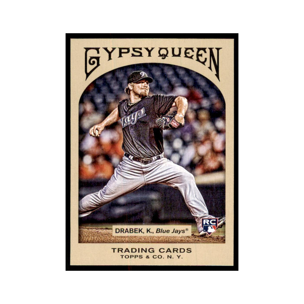 2011 Topps Gypsy Queen Kyle Drabek RC Blue Jays #207