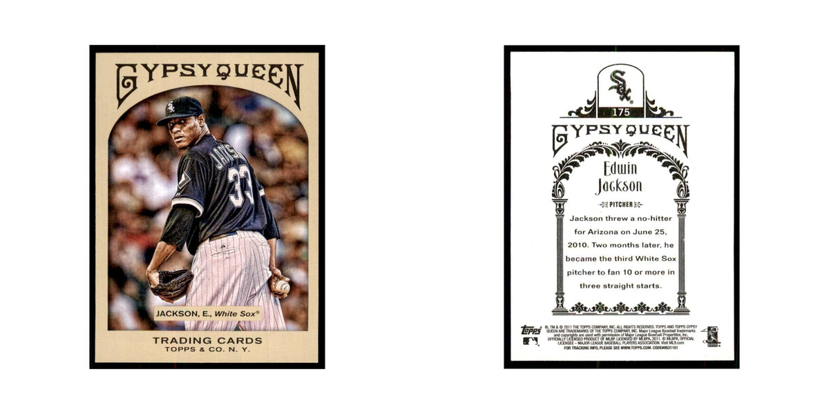 2011 Topps Gypsy Queen Edwin Jackson White Sox #175