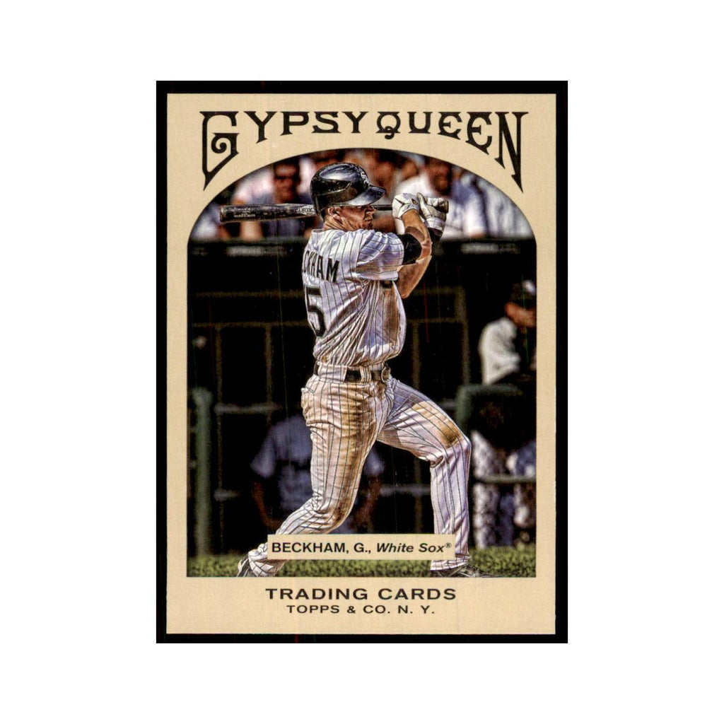 2011 Topps Gypsy Queen Gordon Beckham White Sox #166