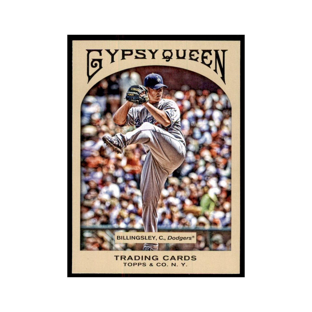 2011 Topps Gypsy Queen Chad Billingsley Dodgers #273