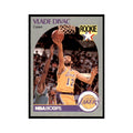 1990 NBA Hoops Vlade Divac RC Basketball Cards #154